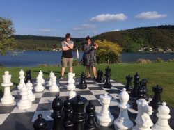 Matt and Tania Brown playing chess.JPG